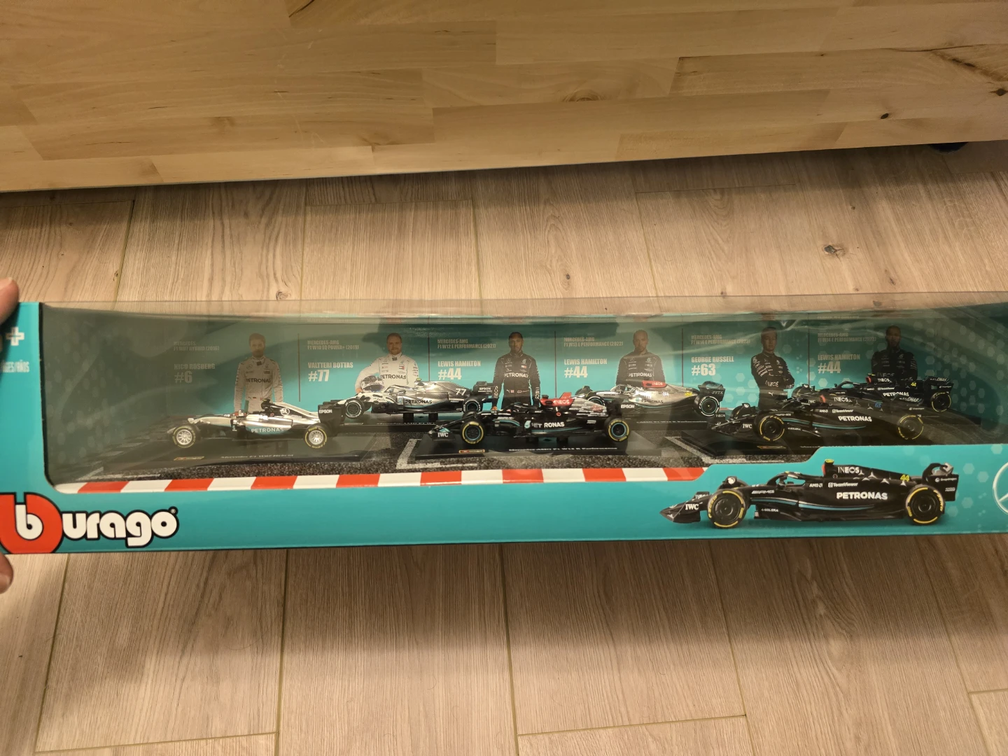 Burago Mercedes-AMG Formula 1 Collection
