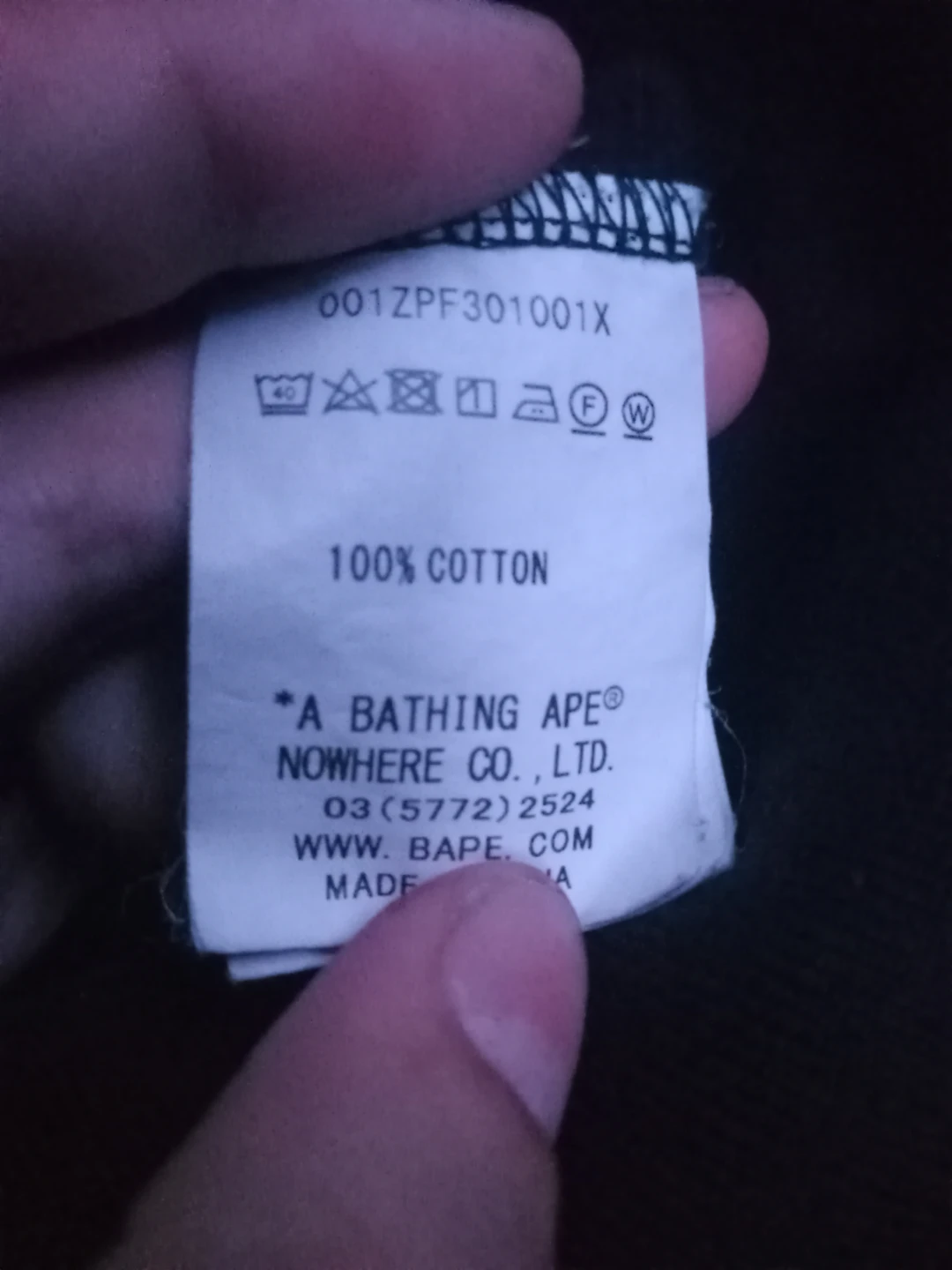 A Bathing Ape WGM Black Hoodie - photo 4