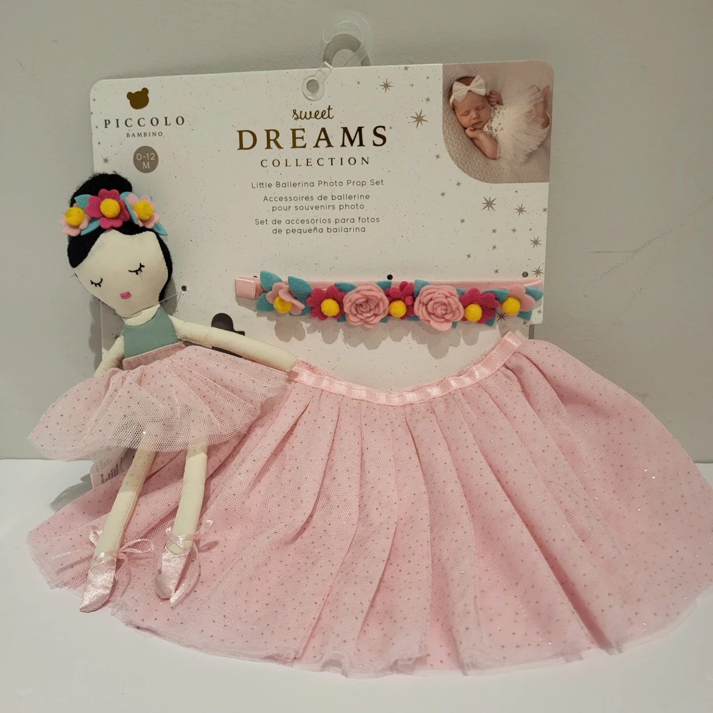Piccolo Bambino Little Ballerina Photo Prop Set