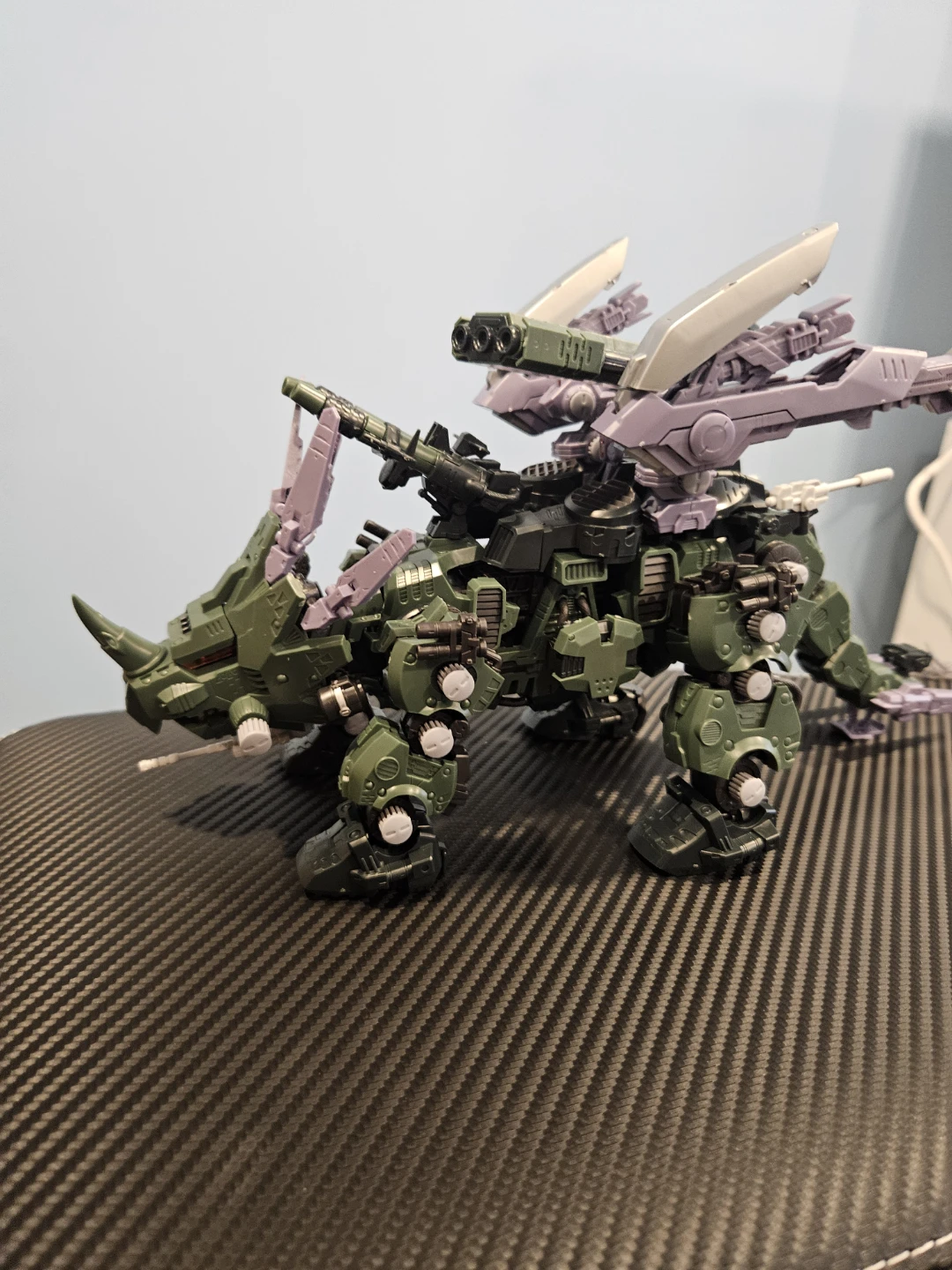 Hmm zoid green horn ab built 1/72 - photo 3