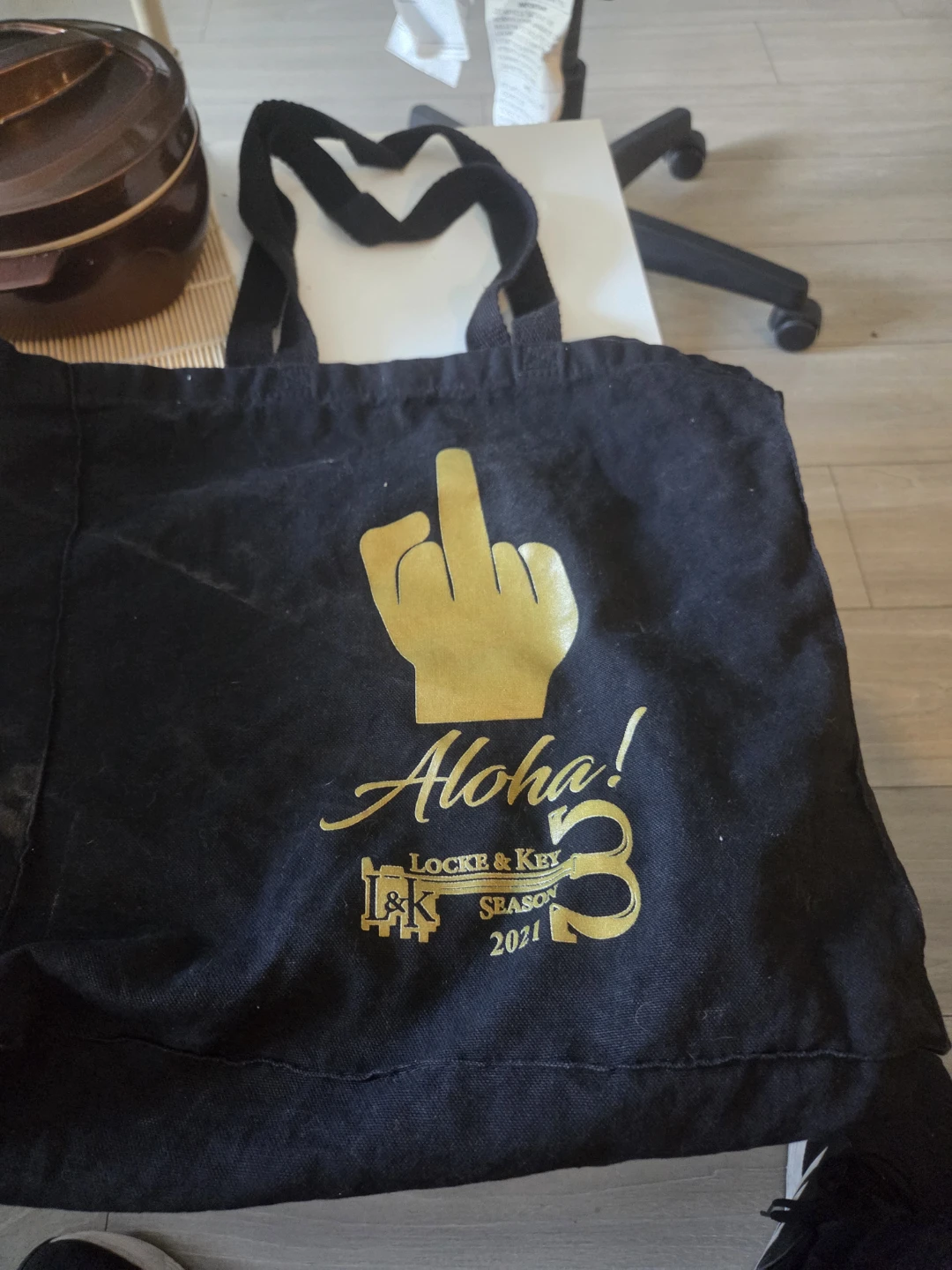 Locke & Key Season 3 Promotional Tote Bag