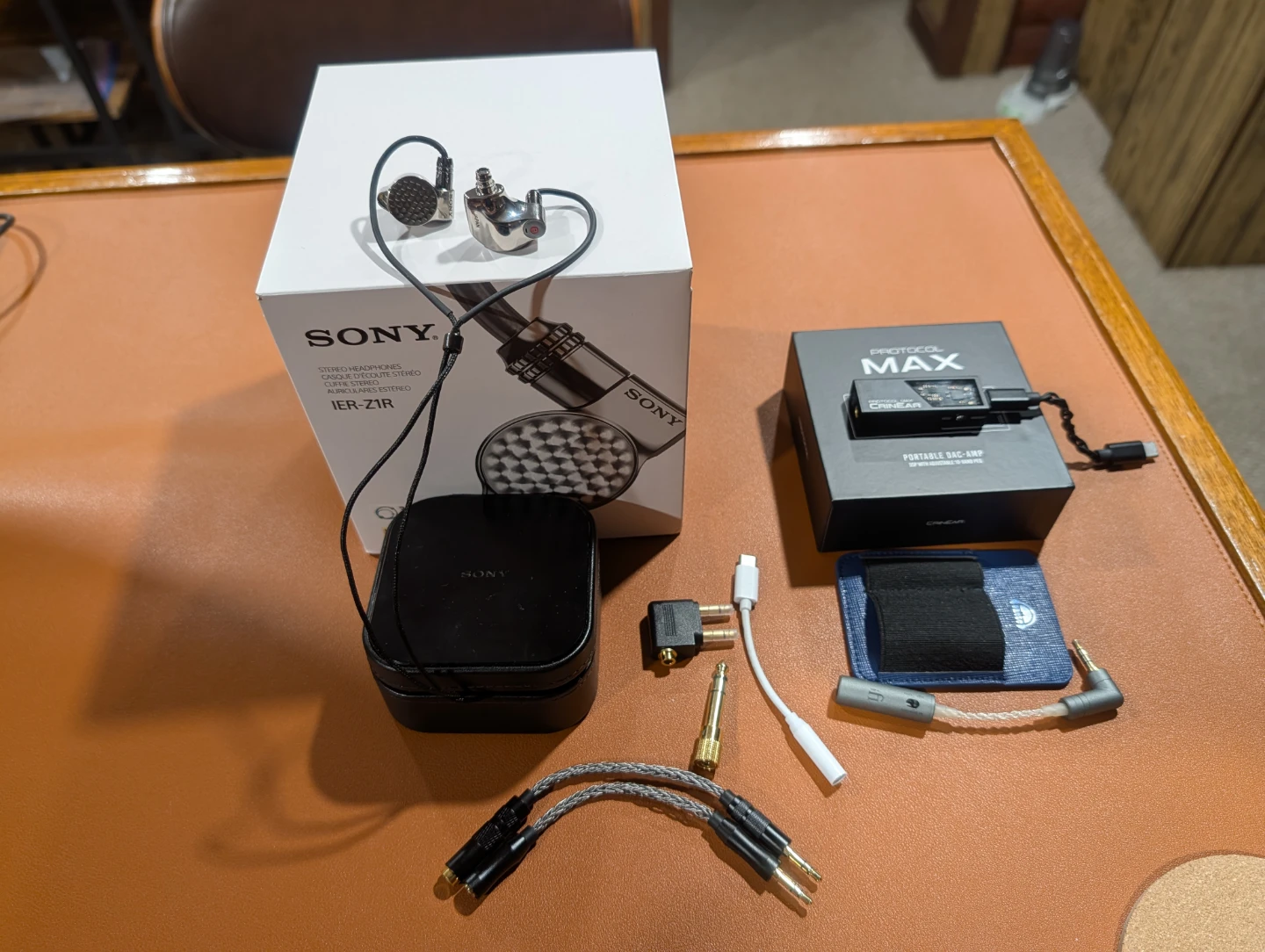 Sony IER-Z1R Headphones and Crinacle Protocol Max DAC-AMP