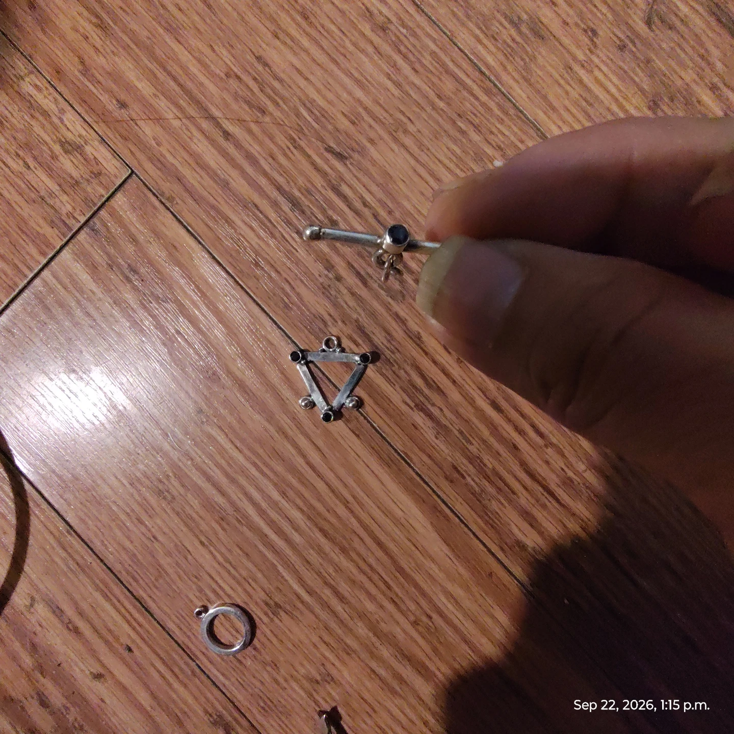 Arrow and Circle Toggle Clasp - photo 3