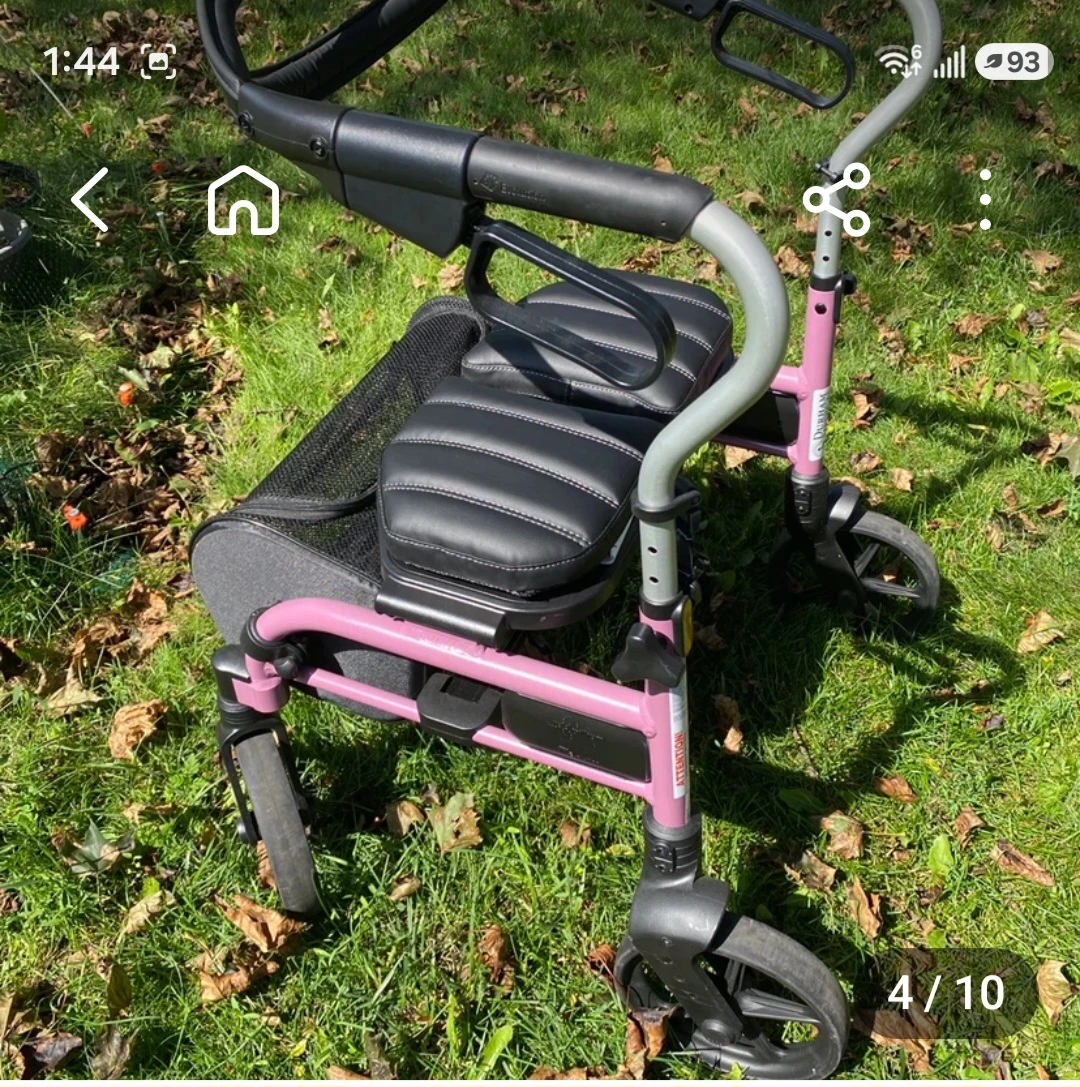 Evolution Walker Rollator Purple - photo 4