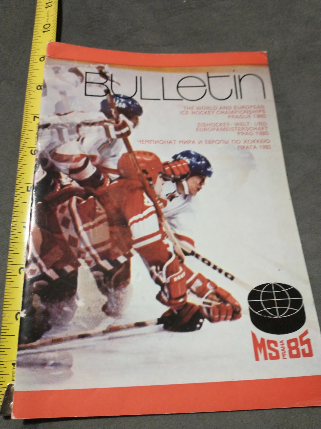 1985 Prague World Hockey Championships Czechoslovakia Guide