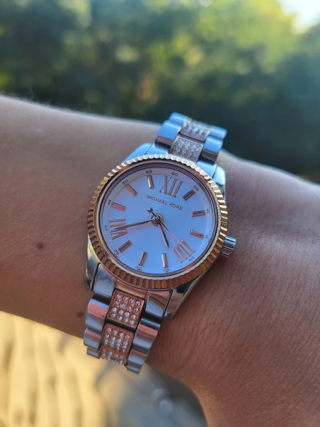 Michael Kors Two-Tone Crystal Watch - photo 2