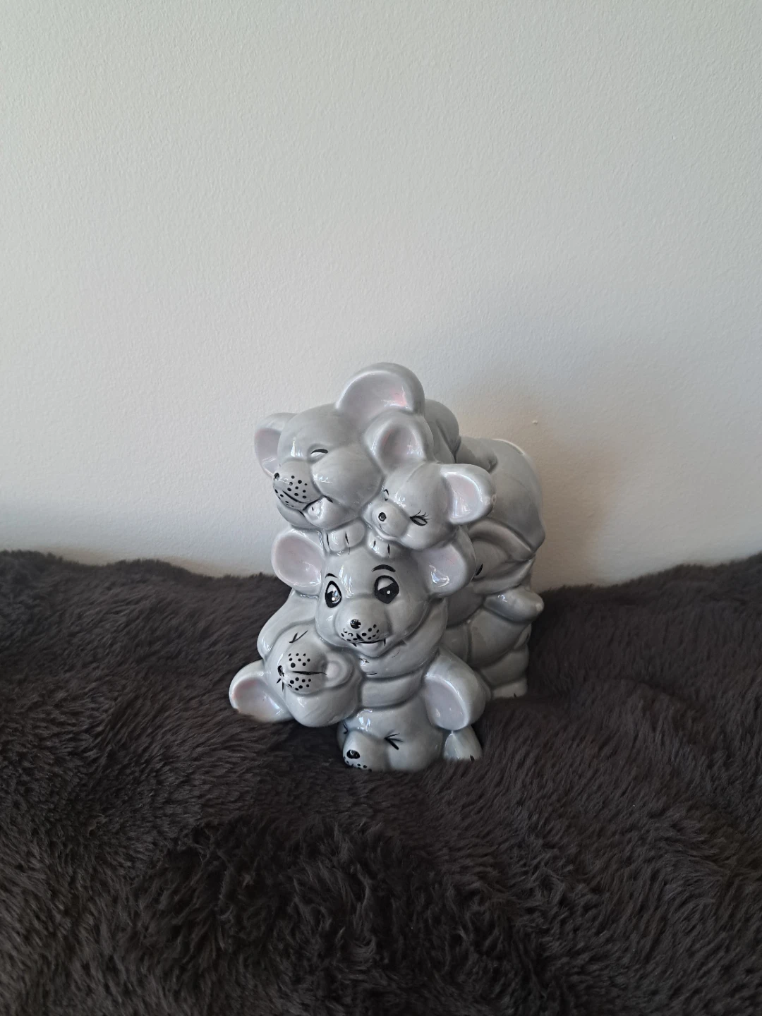Ceramic mouse Stack Figurine - photo 2