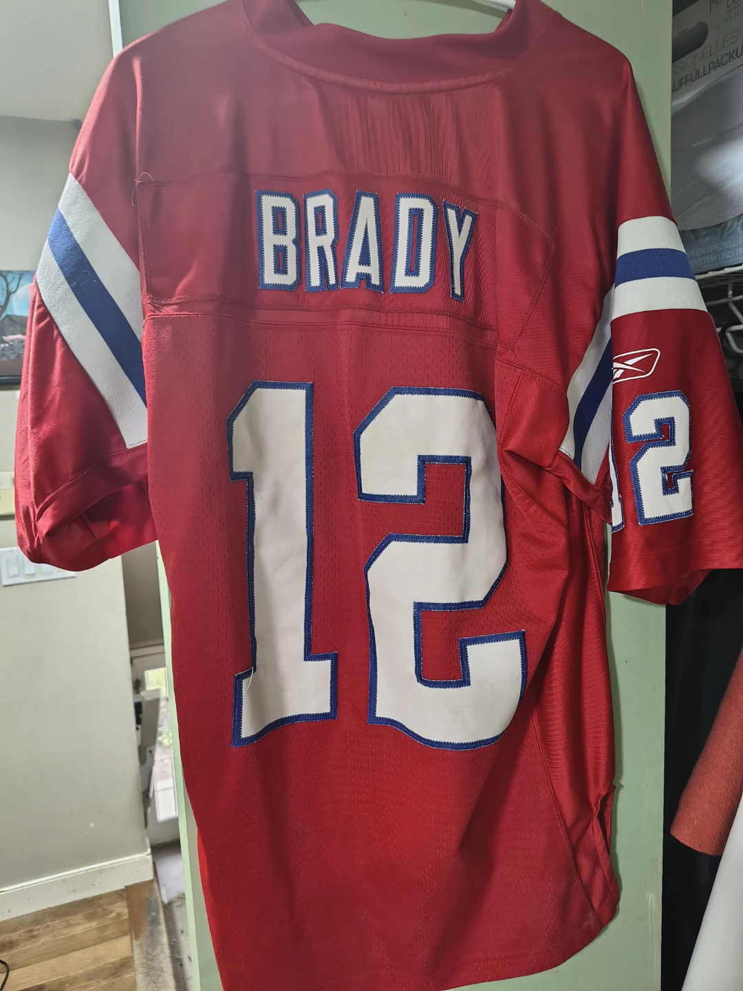 Reebok New England Patriots Tom Brady Jersey Size Medium - photo 2