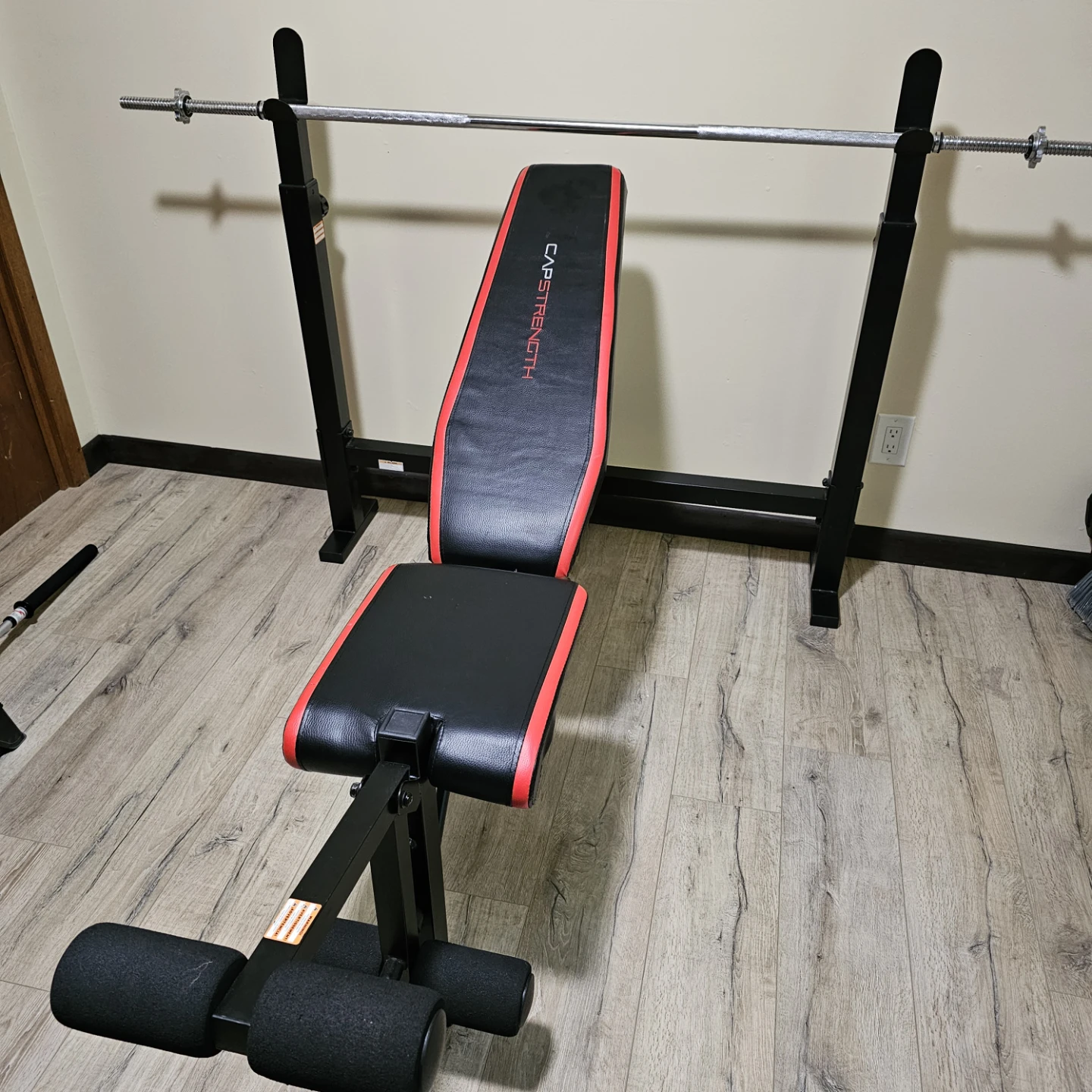 Weight bench & plates