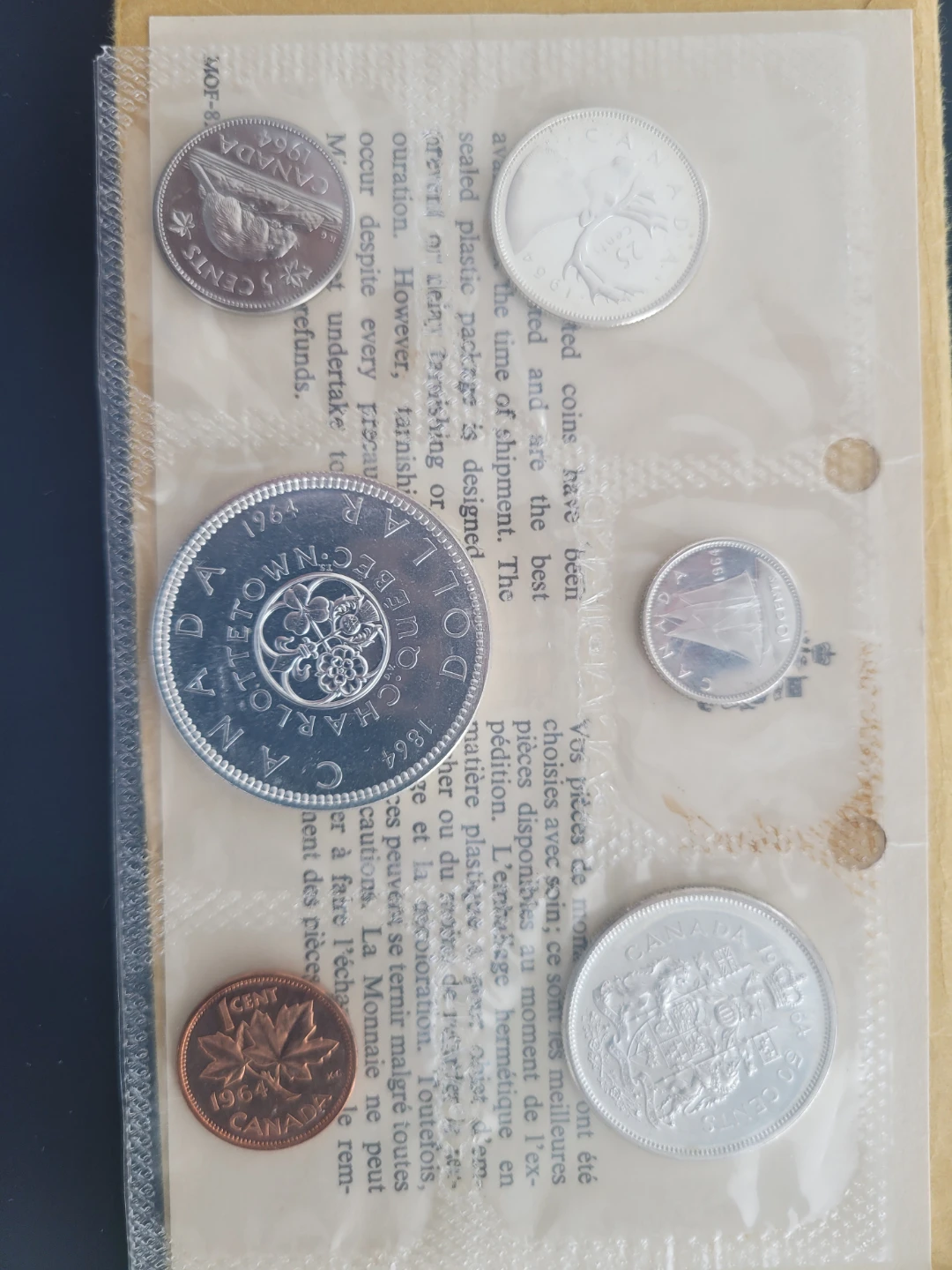 1964 Canadian Coin Collection Set