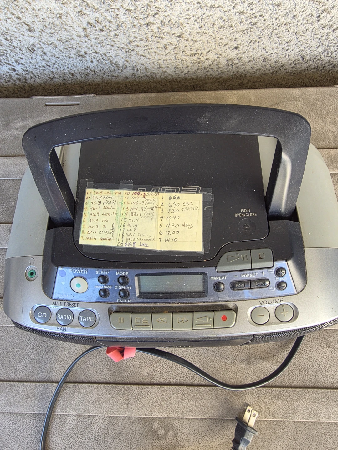 Sony Portable CD/Cassette/Radio Boombox - photo 2