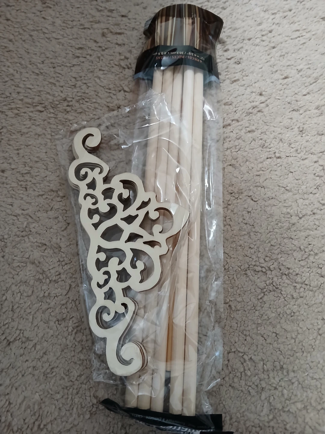 Wooden Dowels and Decorative Accents