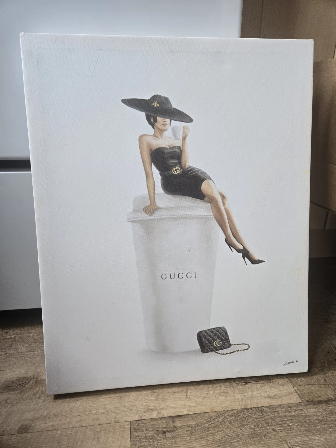 Gucci Themed Fashion Wall Art Canvas