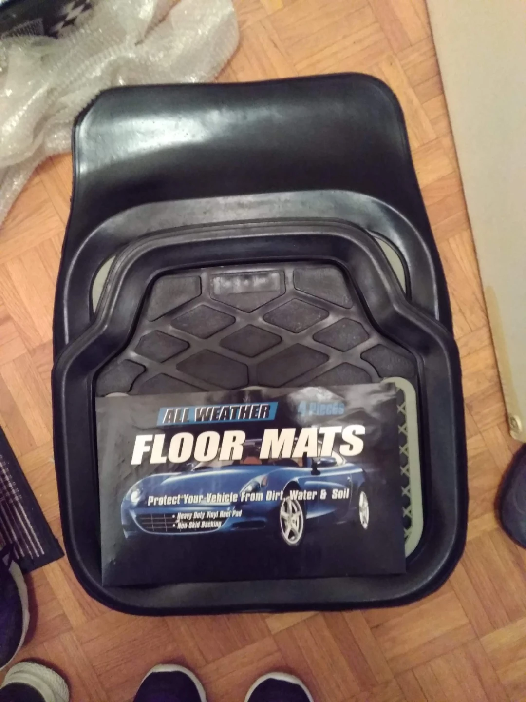 4 Piece All-Weather Floor Mats. Brand new.
