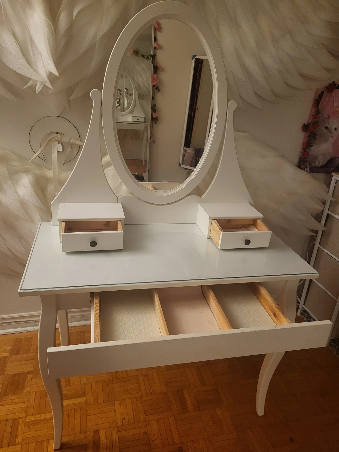 Dressing Table (Ikea) -White - photo 2