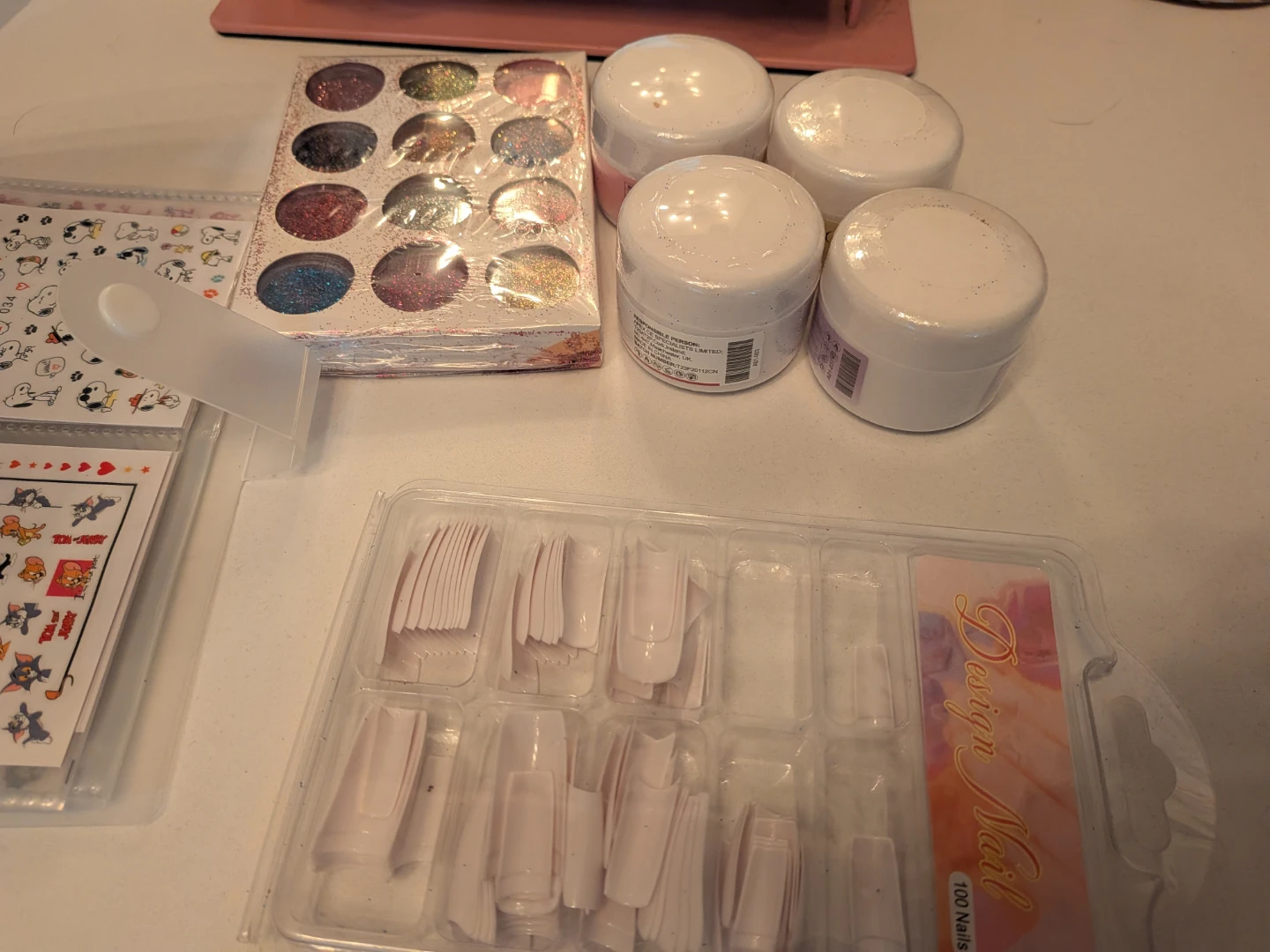 Nail Art Bundle with Decals, Glitter, and Tips - photo 4
