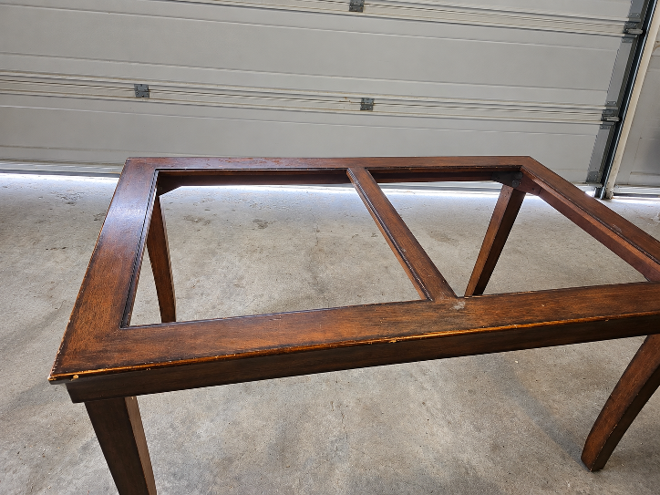 Wooden Coffee Table Frame