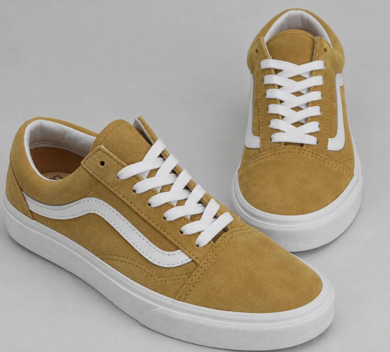 Vans Old Skool Mustard Suede Sneakers - photo 2
