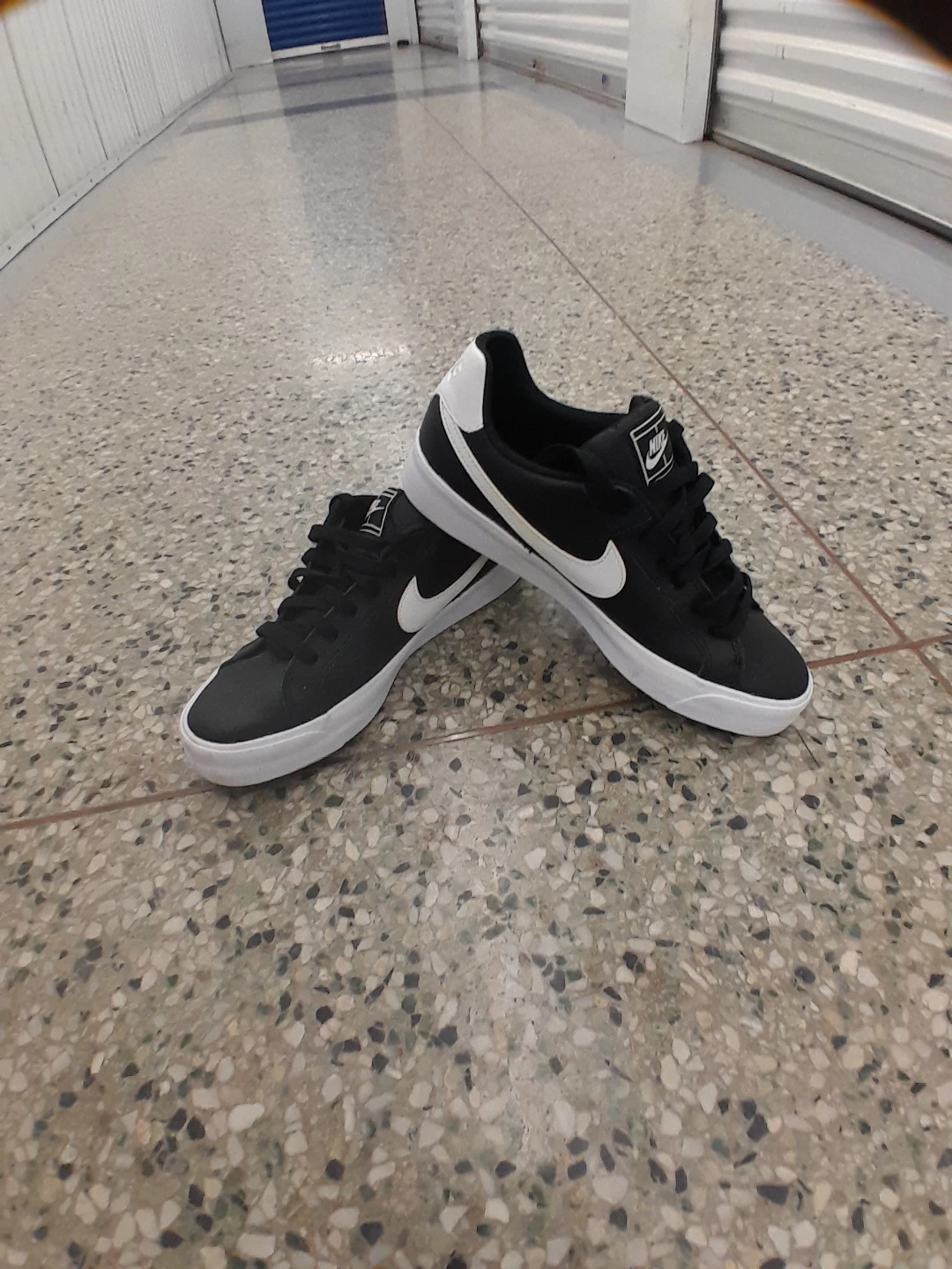 Nike Court Legacy Sneakers Black and White Men's Size 8 - photo 2