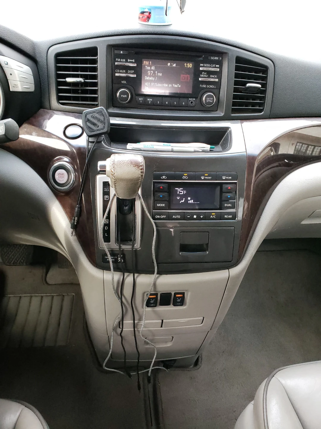 2011-2016 Nissan Quest Center Console - photo 2