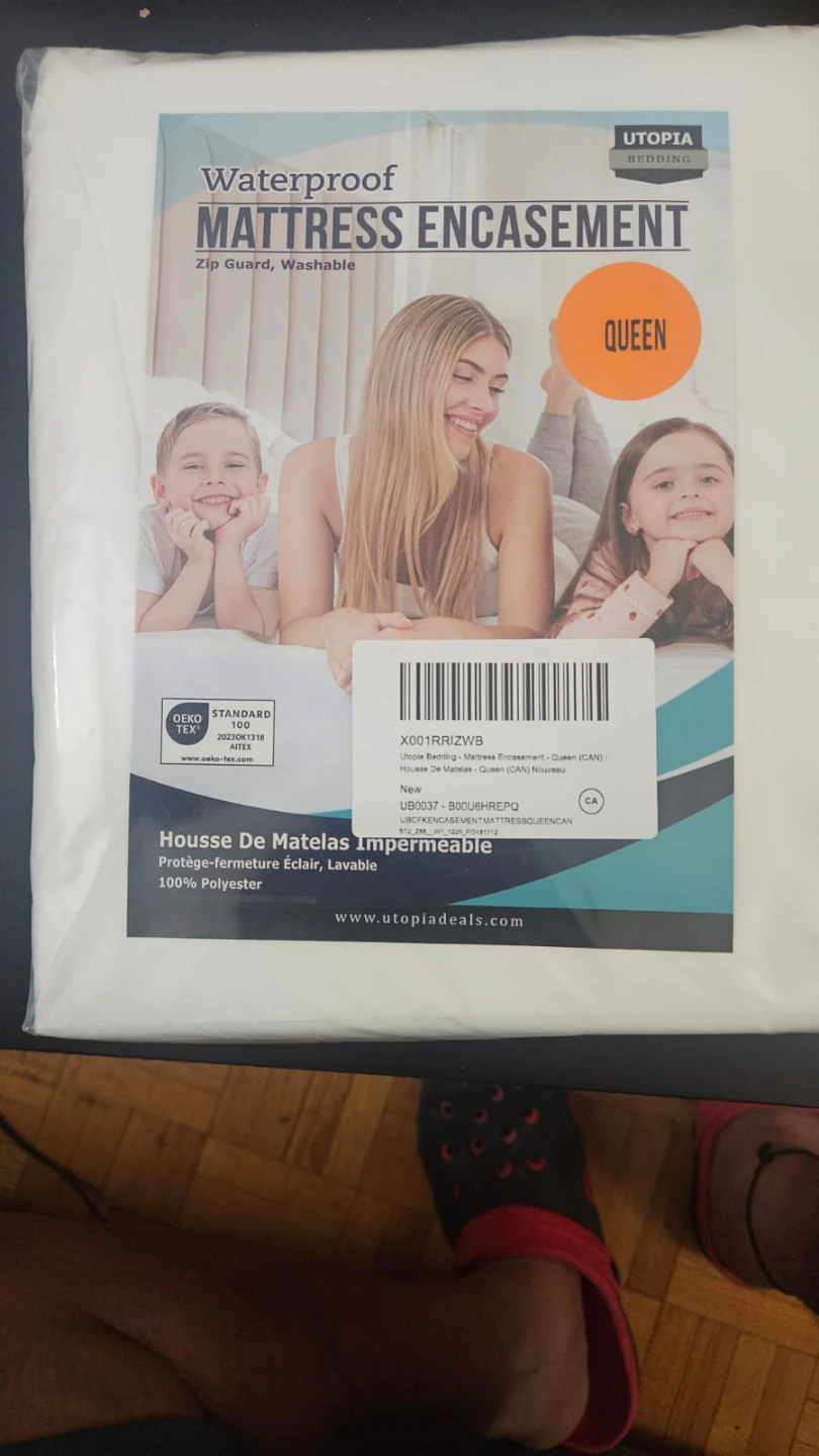 Utopia Bedding Waterproof Queen Mattress Encasement