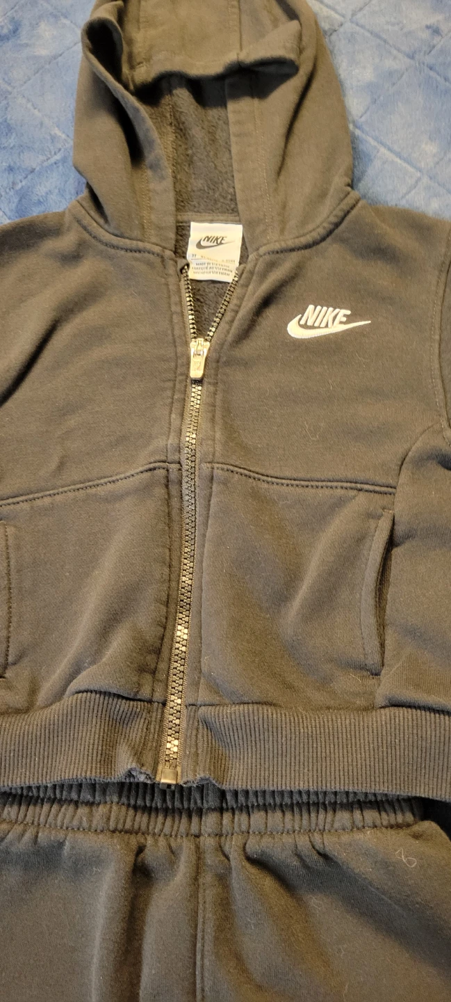 Toddler Nike Black Jogger Set - photo 3