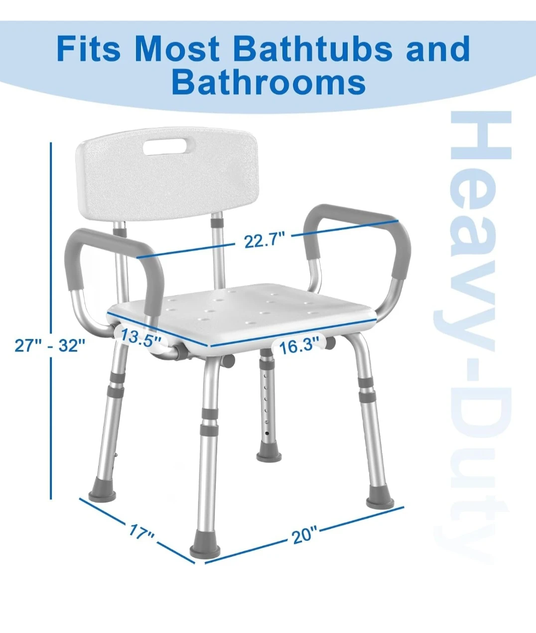 Homland Adjustable Shower Chair - photo 2