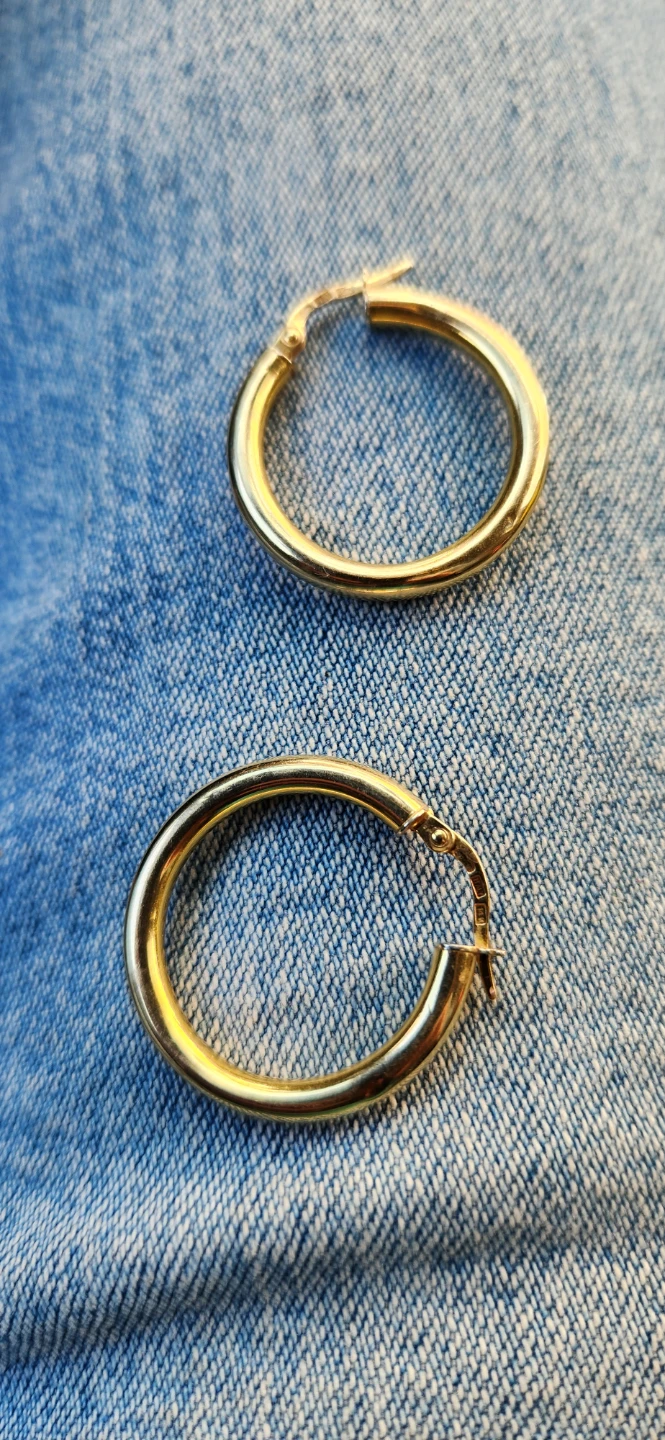 14k Gold Hoop Earrings