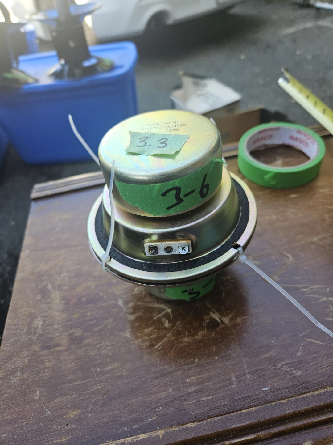 Replacement Speaker Driver D03-0006 4 Ohm 25W - photo 2