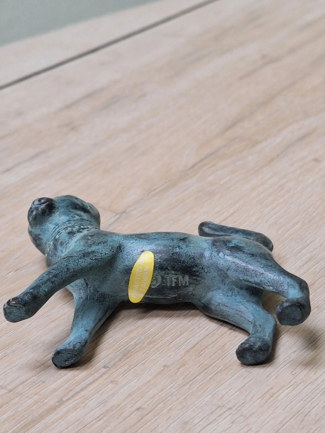 Franklin Mint Bronze-finish Cat  Figurine - photo 2