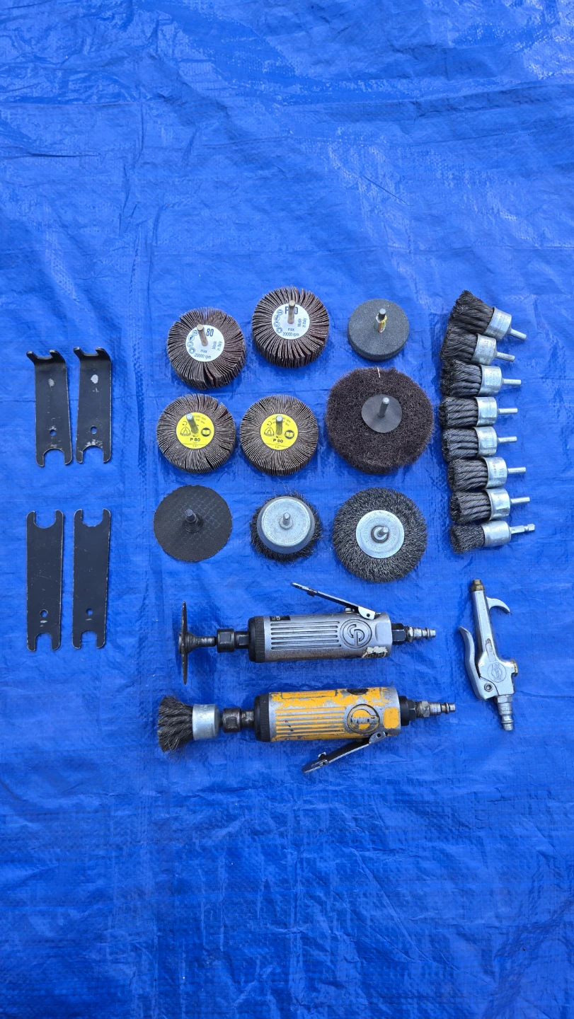 Air Die Grinder Set with Assorted Attachments