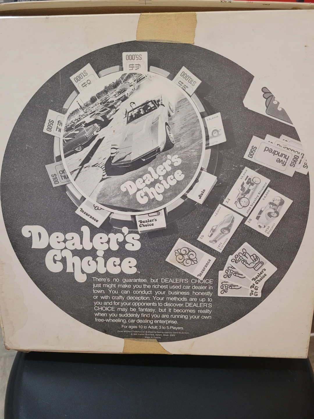 Vintage Parker Brothers Dealer's Choice Board Game - photo 2