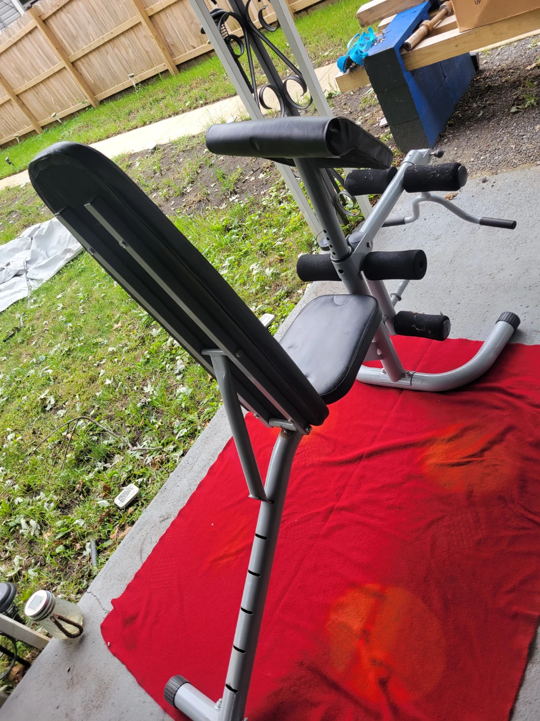 6 POSITIONS ADJUSTABLE BENCH  WITH PREACHER PAD LEG EXTENSION - photo 2