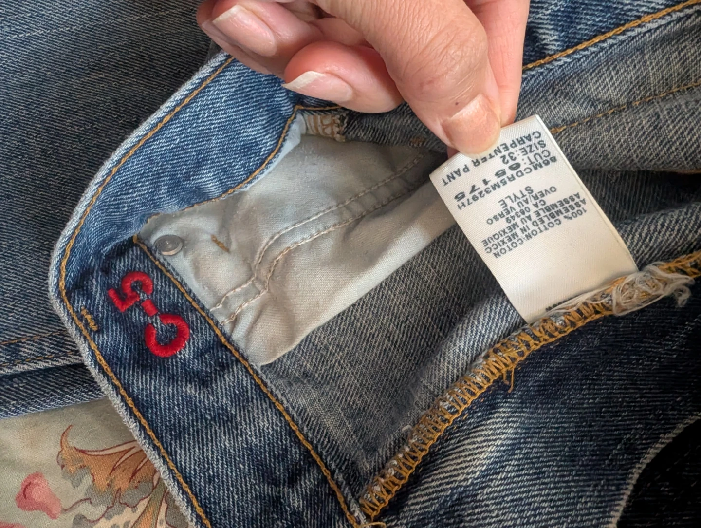 Polo Jeans Co. Carpenter Pants Size 32 - photo 3
