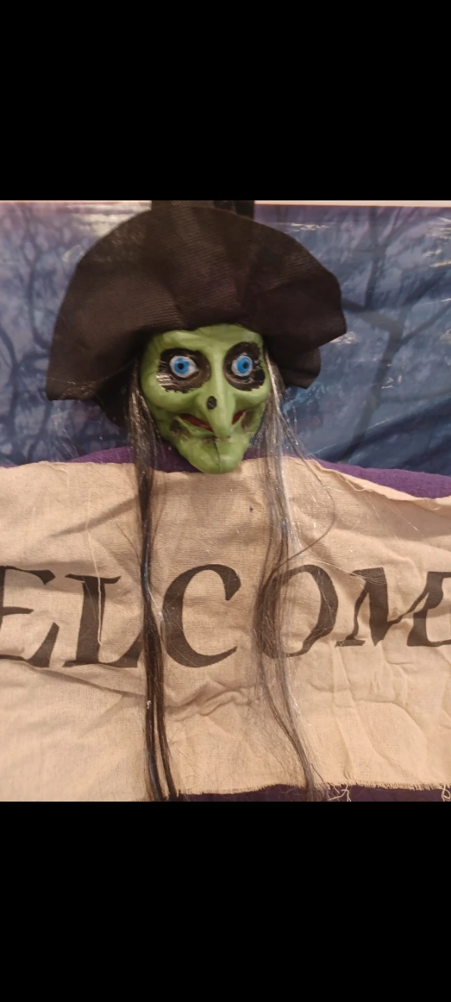 New Halloween Welcome Hanging Decorations $5 each wow - photo 5