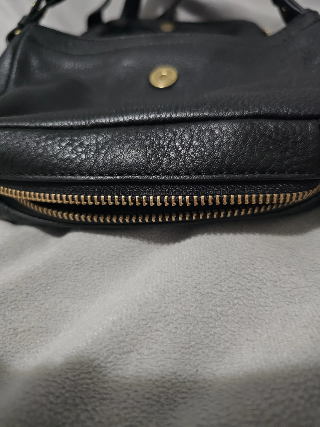 Fossil Black Leather Crossbody Bag - photo 2