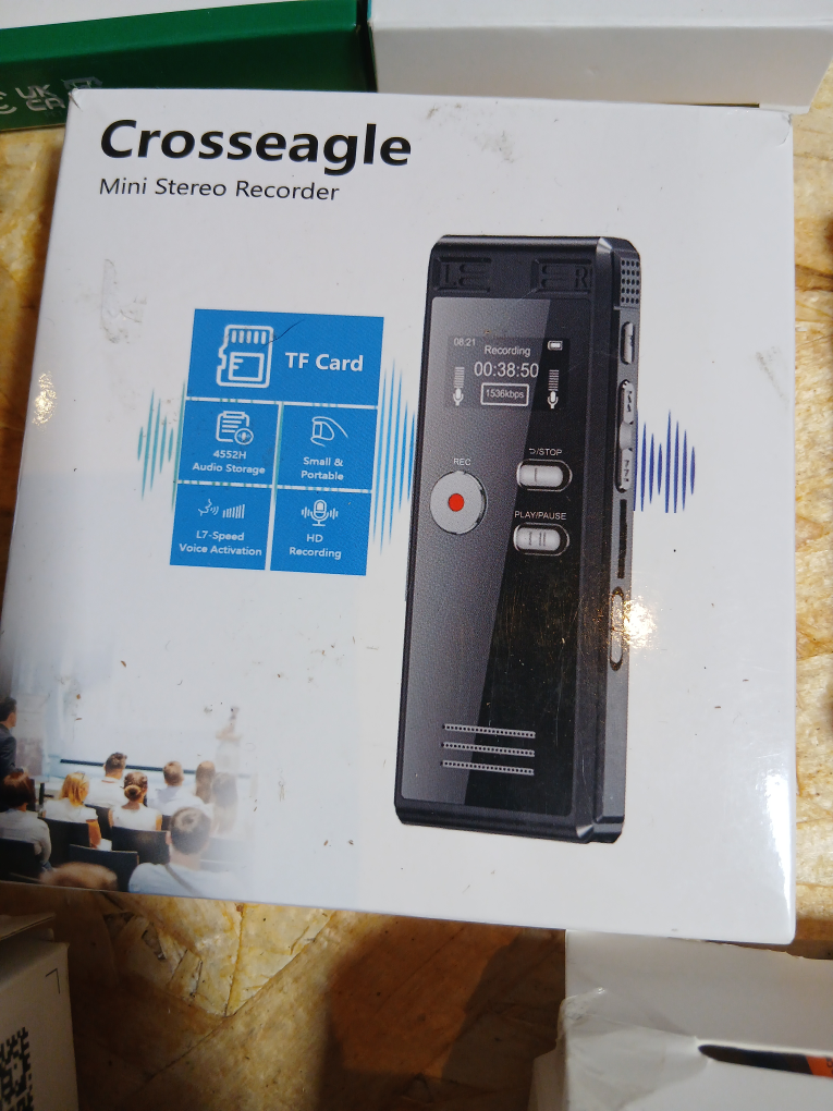 Crosseagle Mini Stereo Recorder