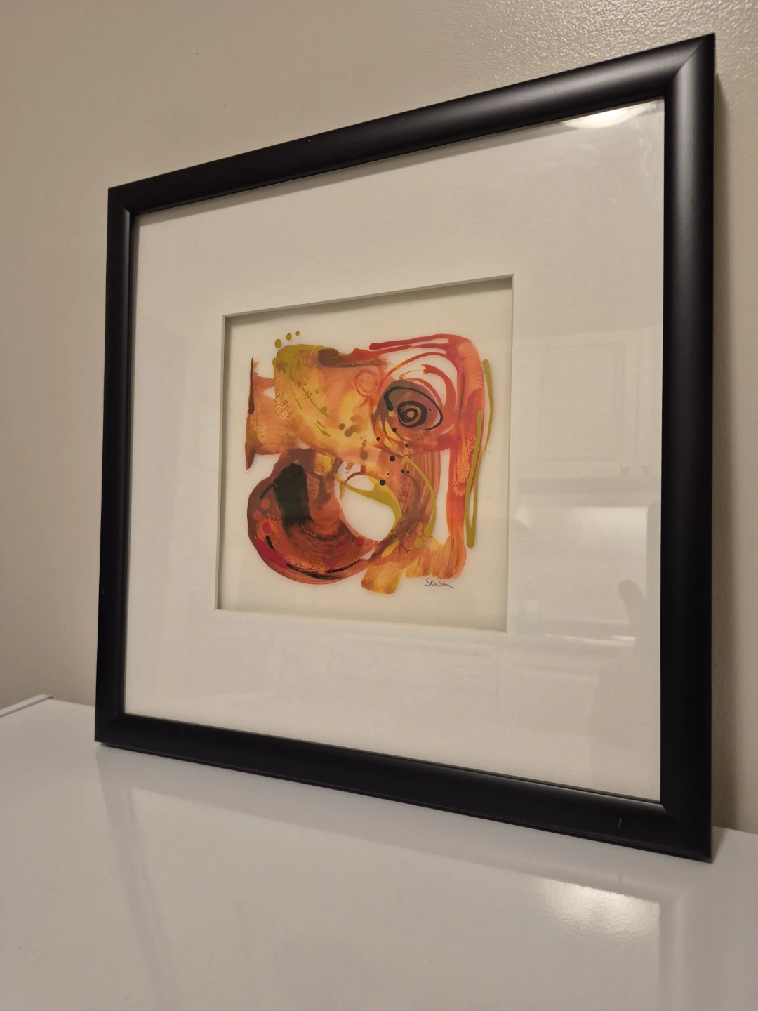 Abstract Framed Artwork by Skaba 🏈 - photo 3
