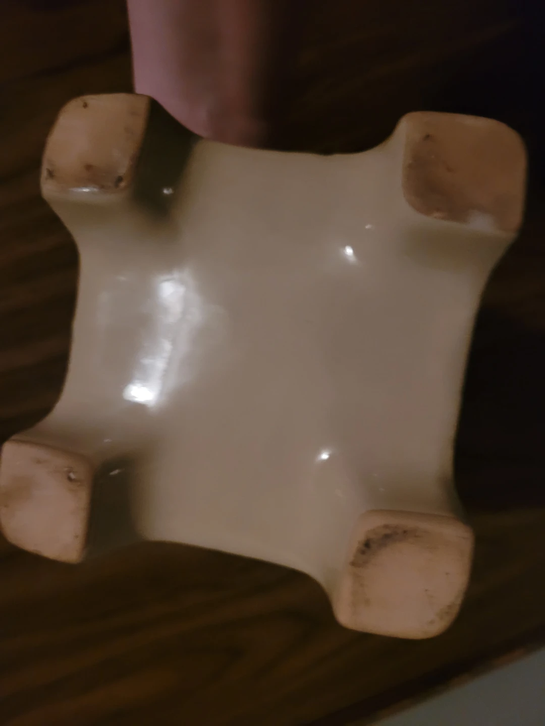 Ceramic old utensil holder - photo 2