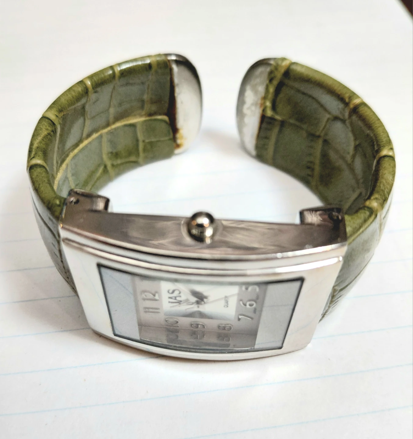 JAS Quartz Watch with Green Strap - photo 4