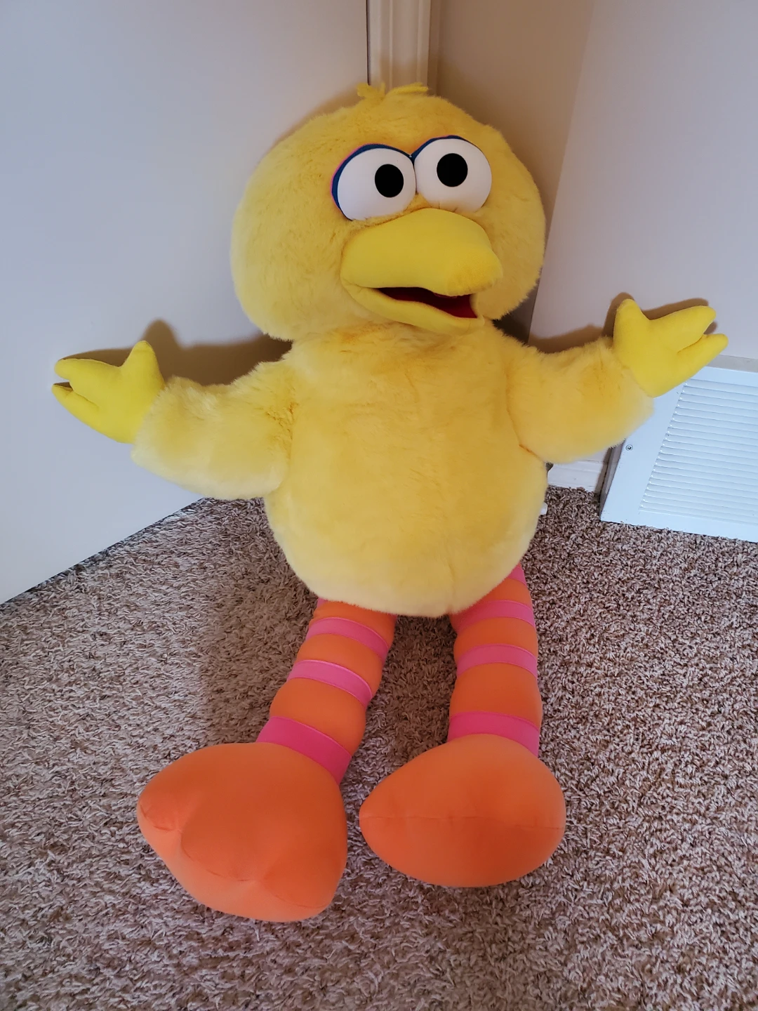 Playskool Big Bird Plush Toy 1995