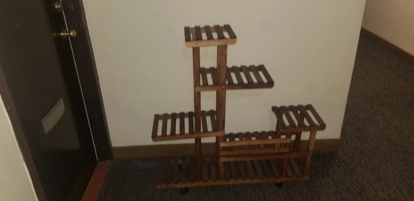 Wooden Multi-Tier Plant Stand - photo 2