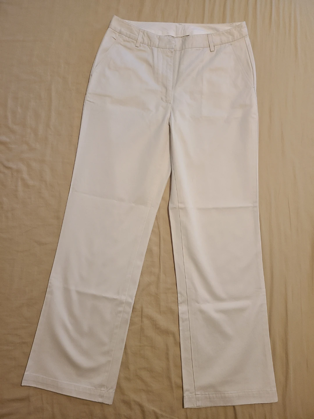 L.L.Bean Off-White Chinos Size 10  🏈 - photo 2