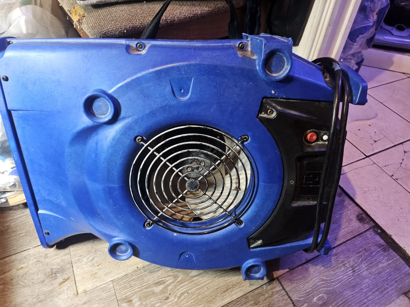 Blue Floor Drying Air Mover Fan