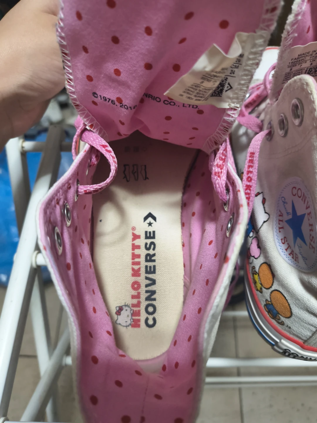 Converse Chuck Taylor All Star Hello Kitty High Top Sneakers - photo 5