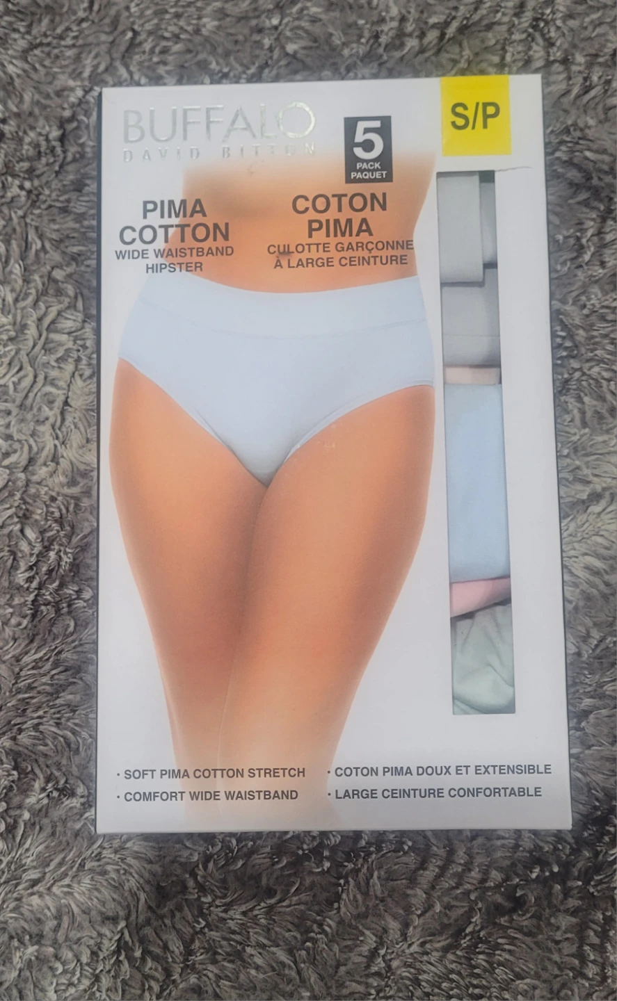 Buffalo David Bitton Pima Cotton Hipsters 5 Pack