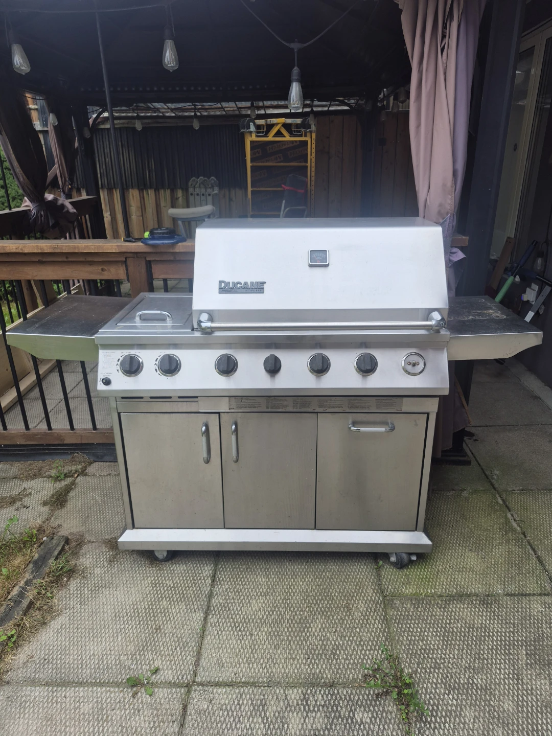 Ducane 5-Burner Stainless Steel BBQ Grill