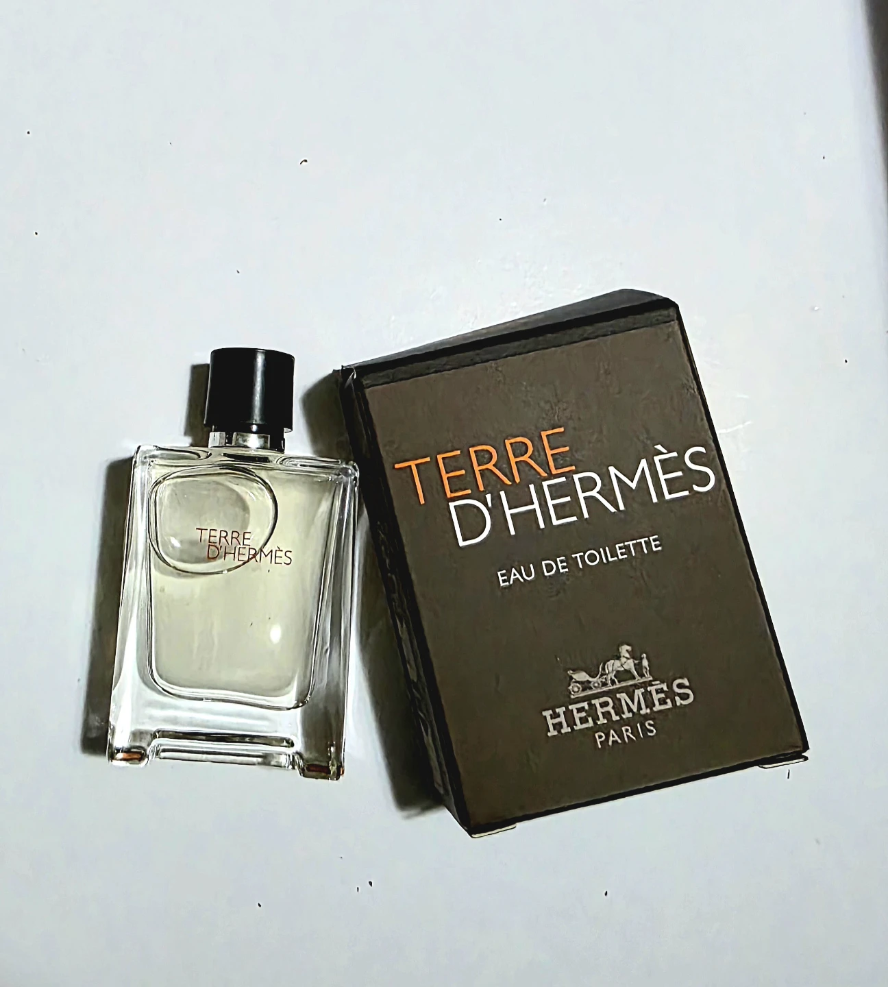 Brand New Travel Size Hermès Terre d'Hermès Eau de Toilette 5 ML