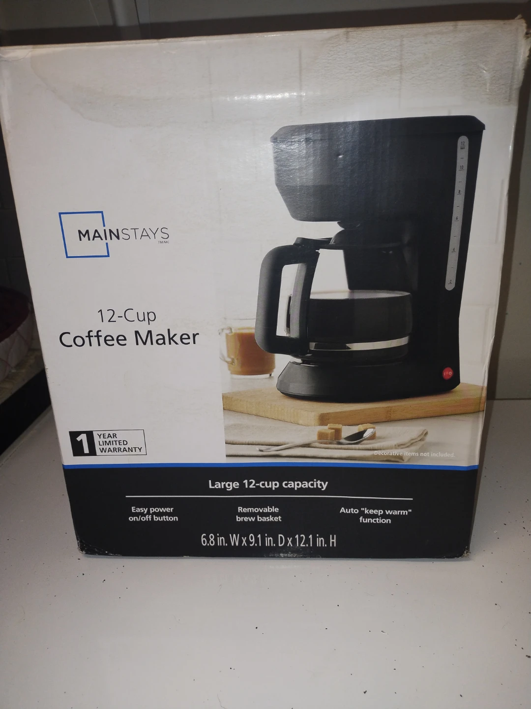 Mainstays 12-Cup Coffee Maker