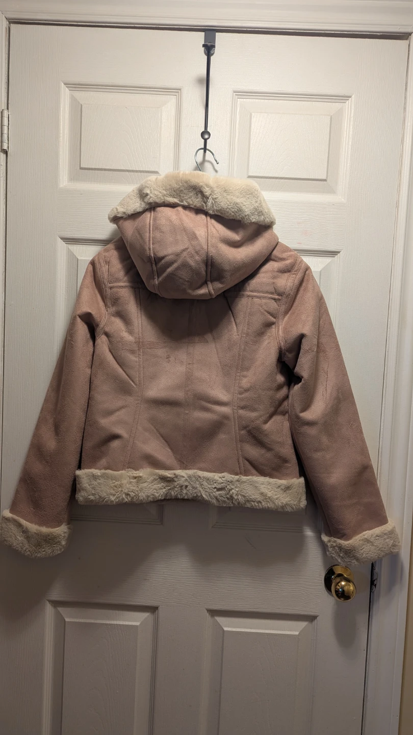 Hollister Faux Suede & Sherpa Jacket new - photo 5